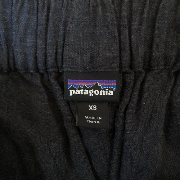 Women's Patagonia Garden Island Charcoal Gray Hemp Blend Shorts size XS - Picture 11 of 12